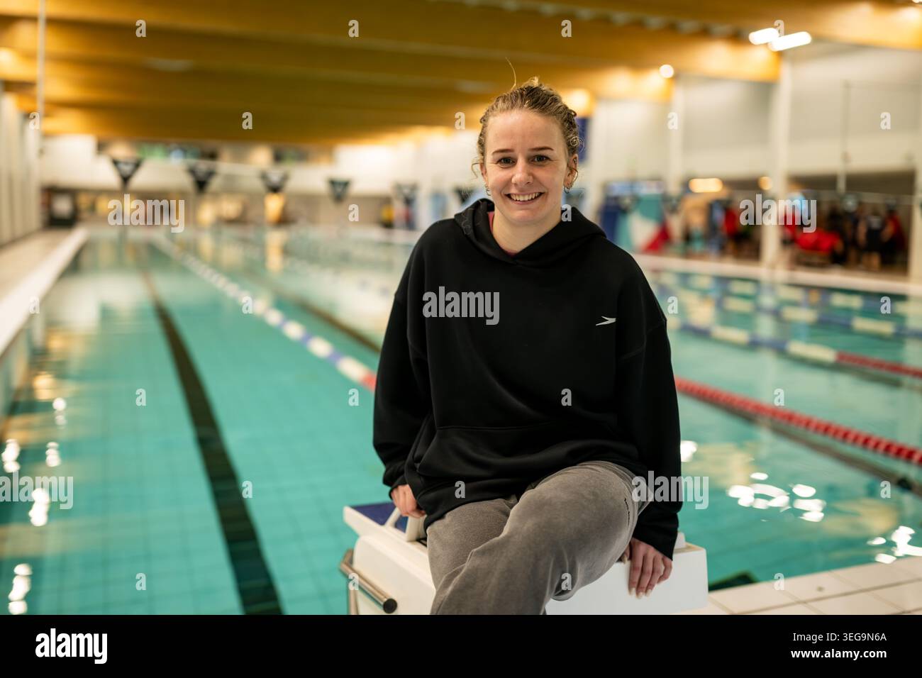 Dutch Tes Schouten pictured during the Open Belgian Swimming ...