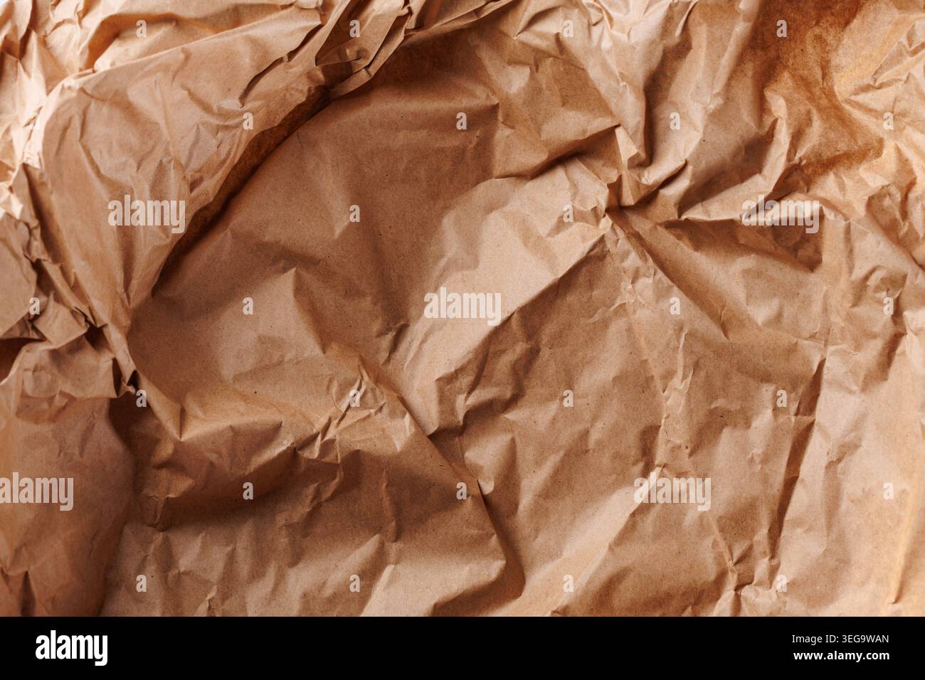 Natural Eco Kraft Paper Background Stock Photo