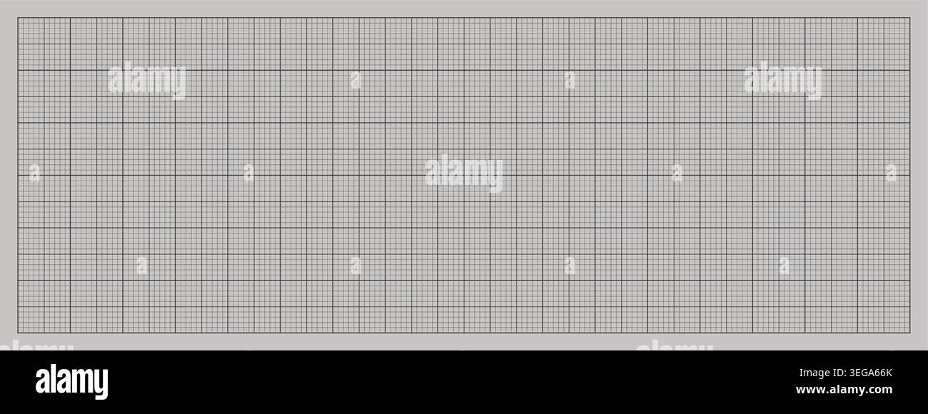 Technical drawing sheet millimeter node geometry, margin layout blueprint style. Fine structure for planning pages diagrams UI wireframes education notebooks digital technology visuals. Stock Vector