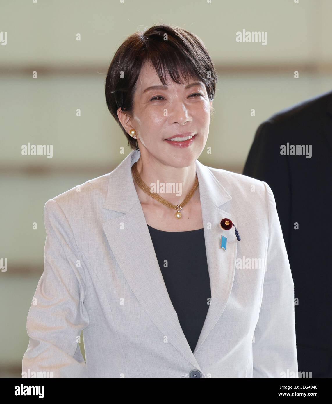 Japanese Rime Minister Japanese Prime Minister Sanae Takaichi arrives at prime minister's ...