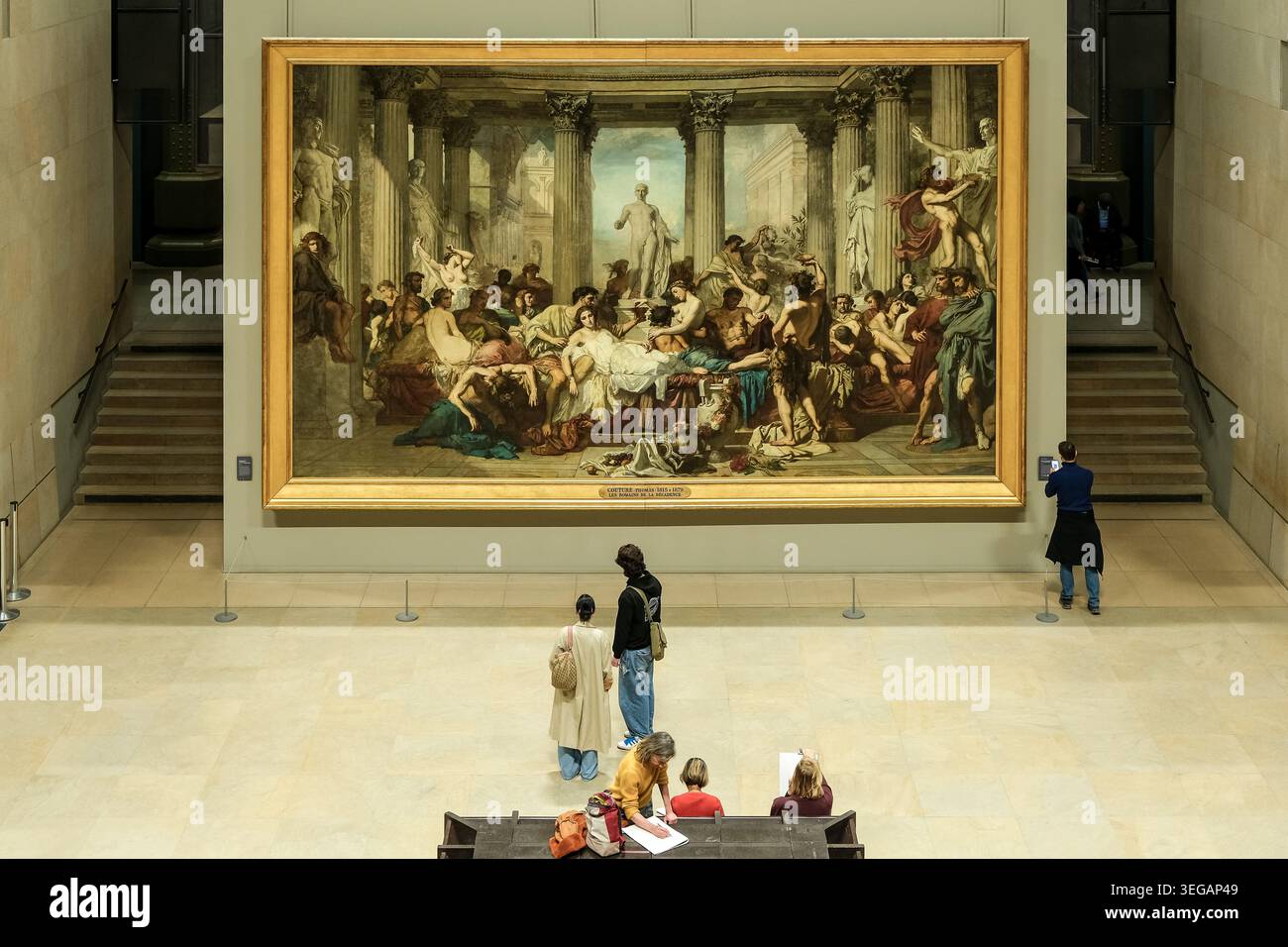 Romans during the decadence hi-res stock photography and images