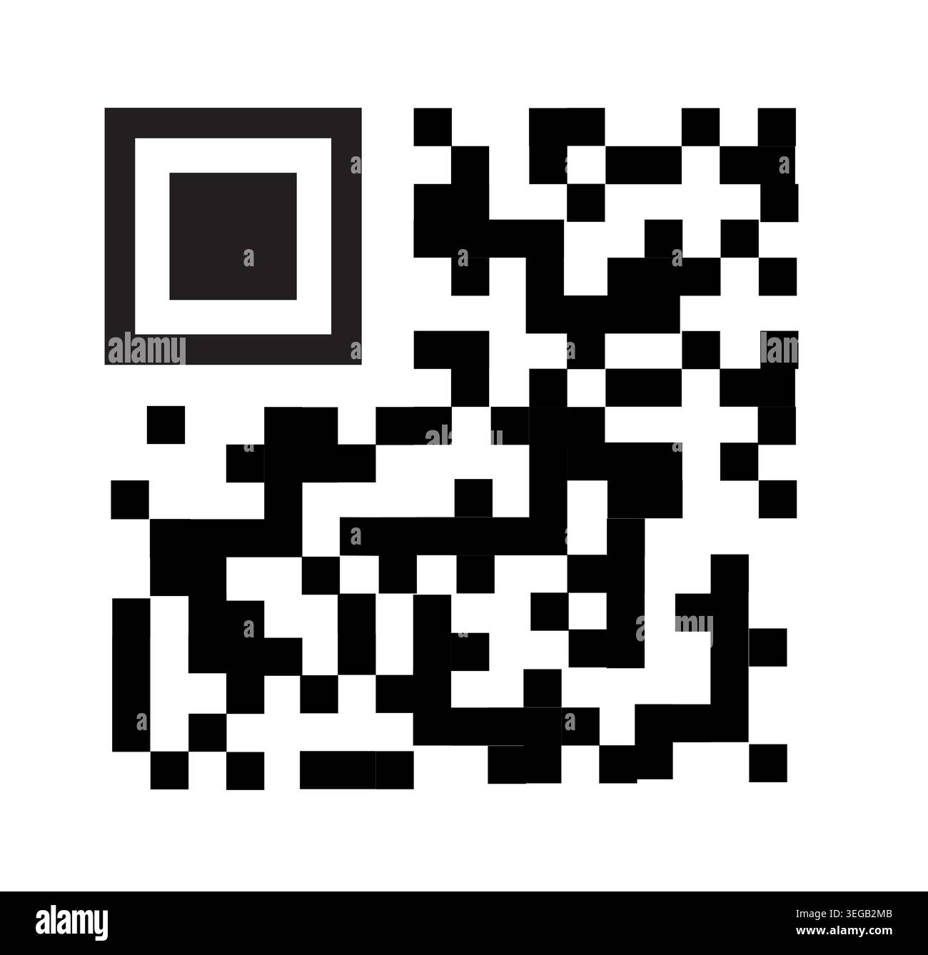 Fake QR Code - Micro Stock Vector