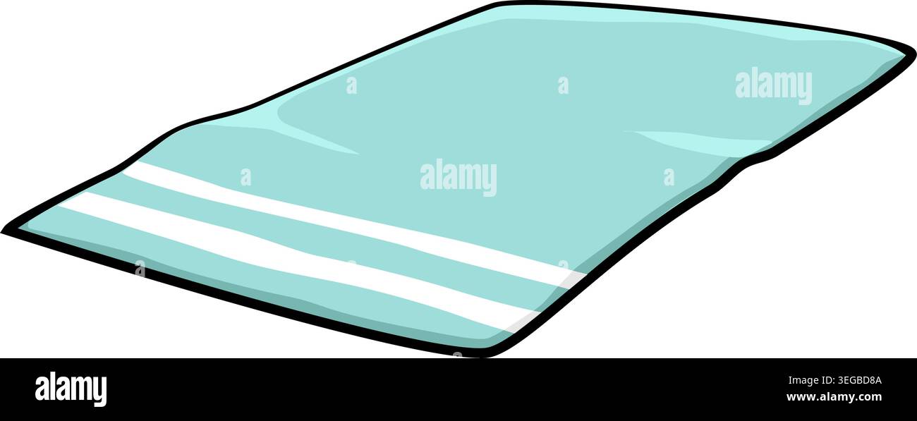 Beach Towel - pastel Stock Vector