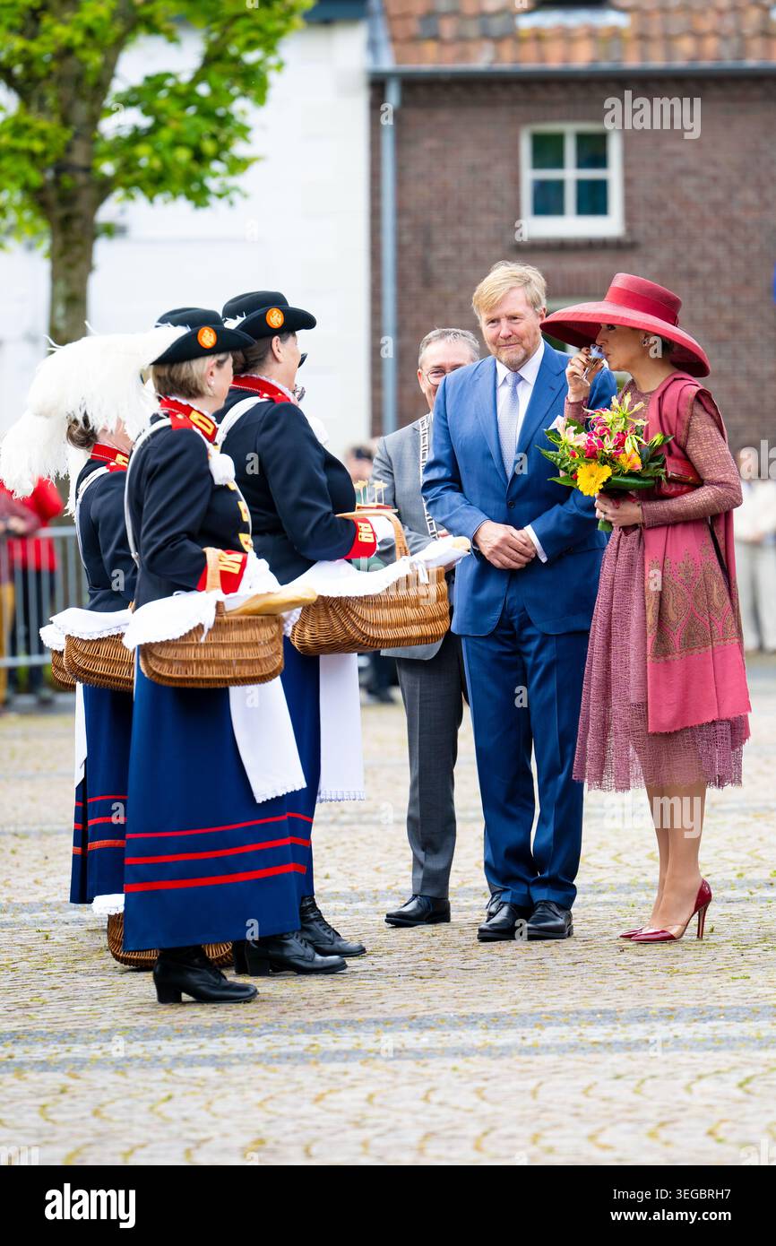 Wessem Wessem, The Netherlands. 19th May, 2026. King Willem-Alexander, Queen ...