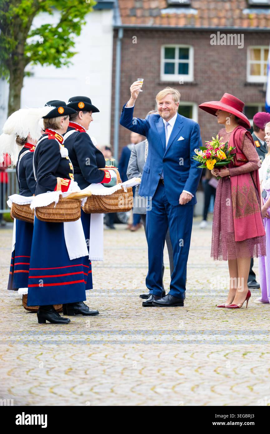 Wessem Wessem, The Netherlands. 19th May, 2026. King Willem-Alexander, Queen ...