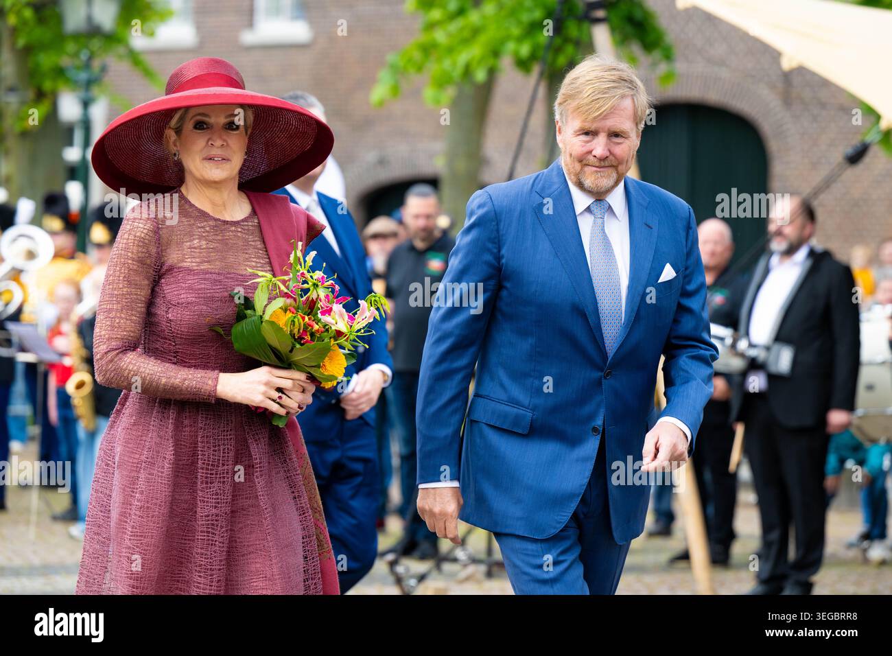 Wessem Wessem, The Netherlands. 19th May, 2026. King Willem-Alexander, Queen ...