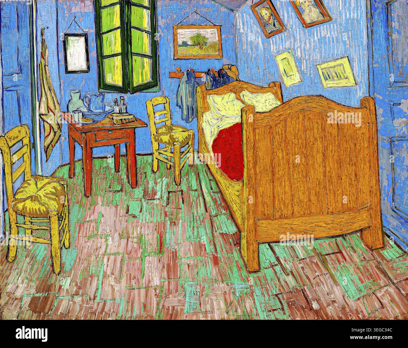 Van gogh bedroom painting hi-res stock photography and images - Alamy
