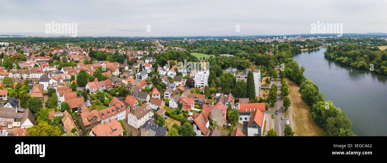Historical map of frankfurt am main hi-res stock photography and