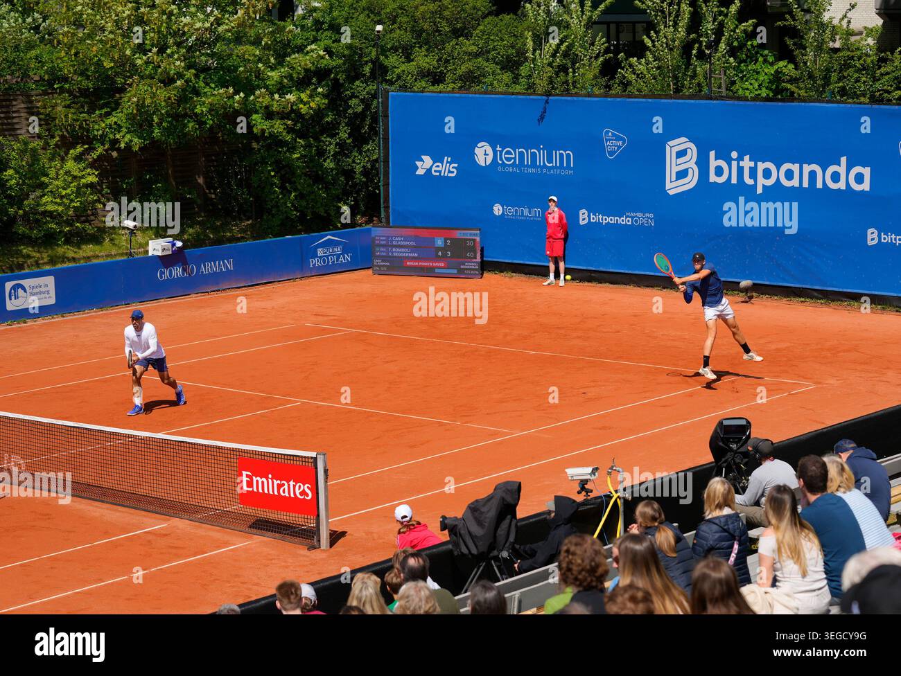 from left: Fernando Romboli (Brazil), Ryan Seggerman (USA) Hamburg, May ...