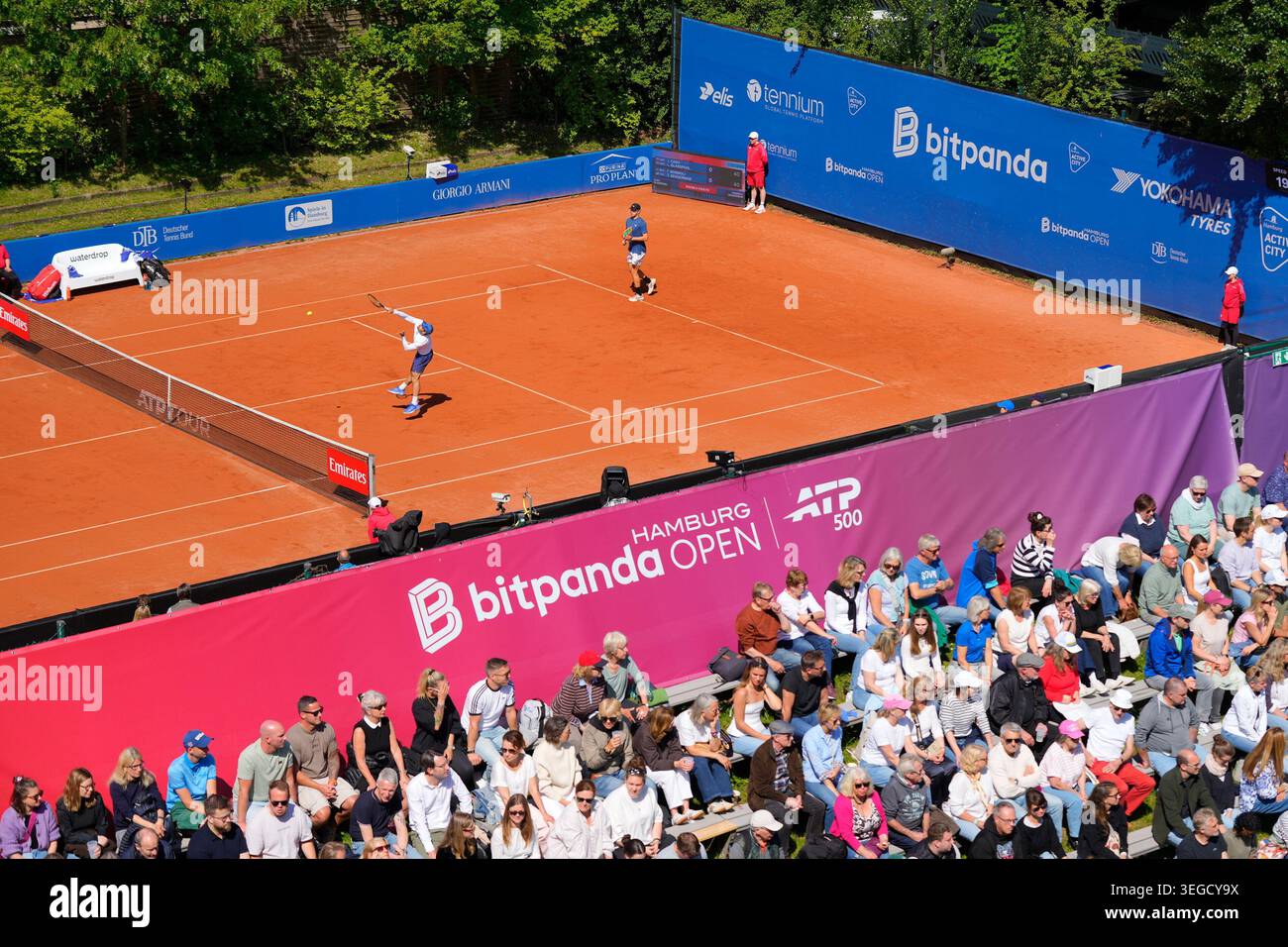 from left: Fernando Romboli (Brazil), Ryan Seggerman (USA) Hamburg, May ...