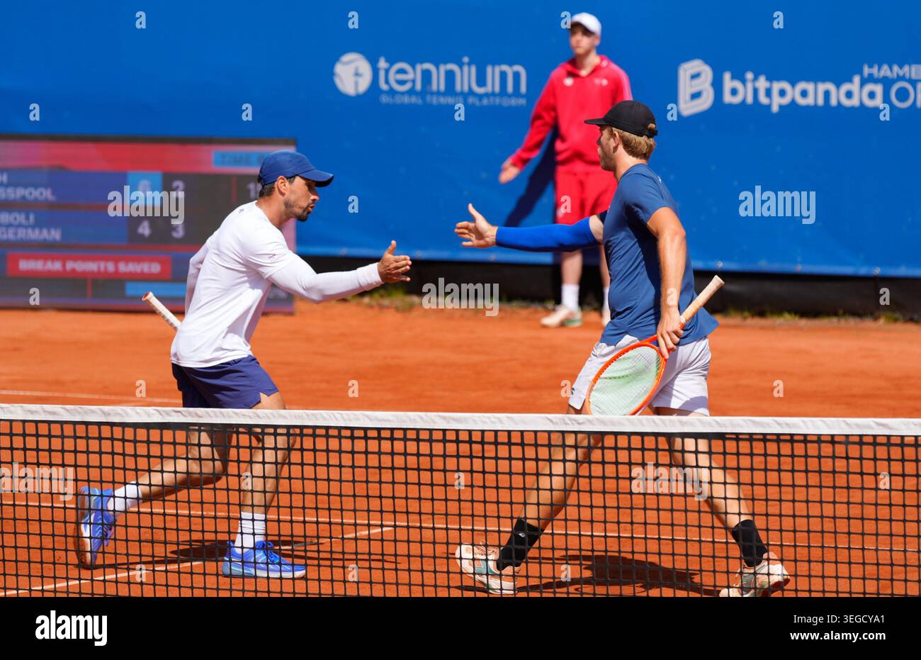 from left: Fernando Romboli (Brazil), Ryan Seggerman (USA) Hamburg, May ...