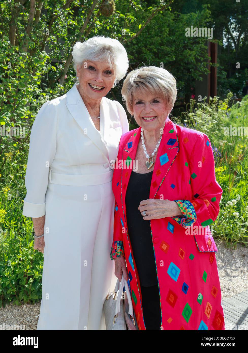 London, UK. 18th May, 2026. Angela Rippon and Gloria Hunniford seen ...