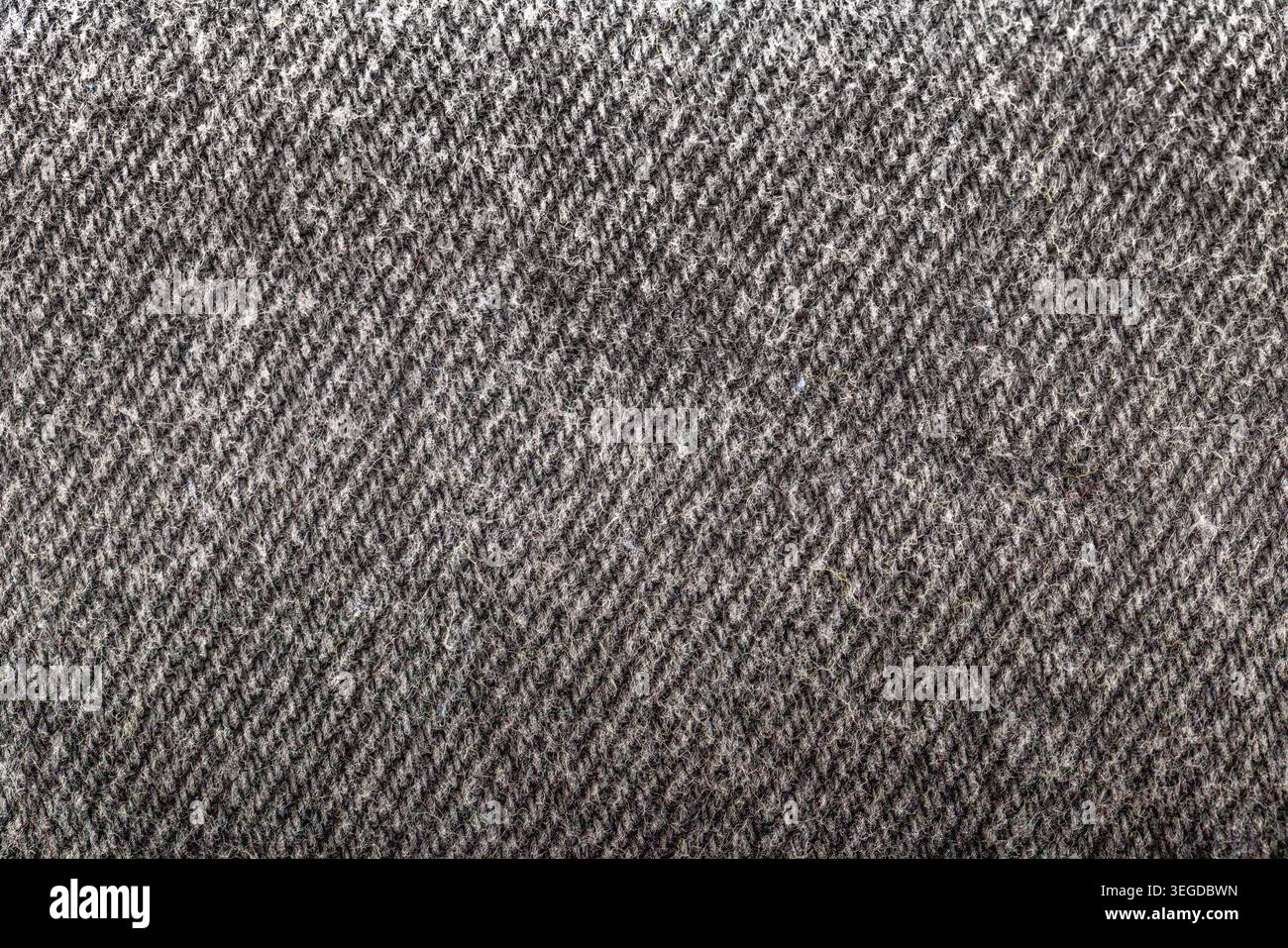 Black Jeans Denim Macro Texture Background Stock Photo