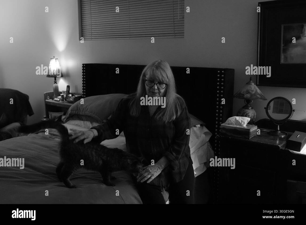 Riley Bisson's mother, Rose, is photographed in the family home in Port ...