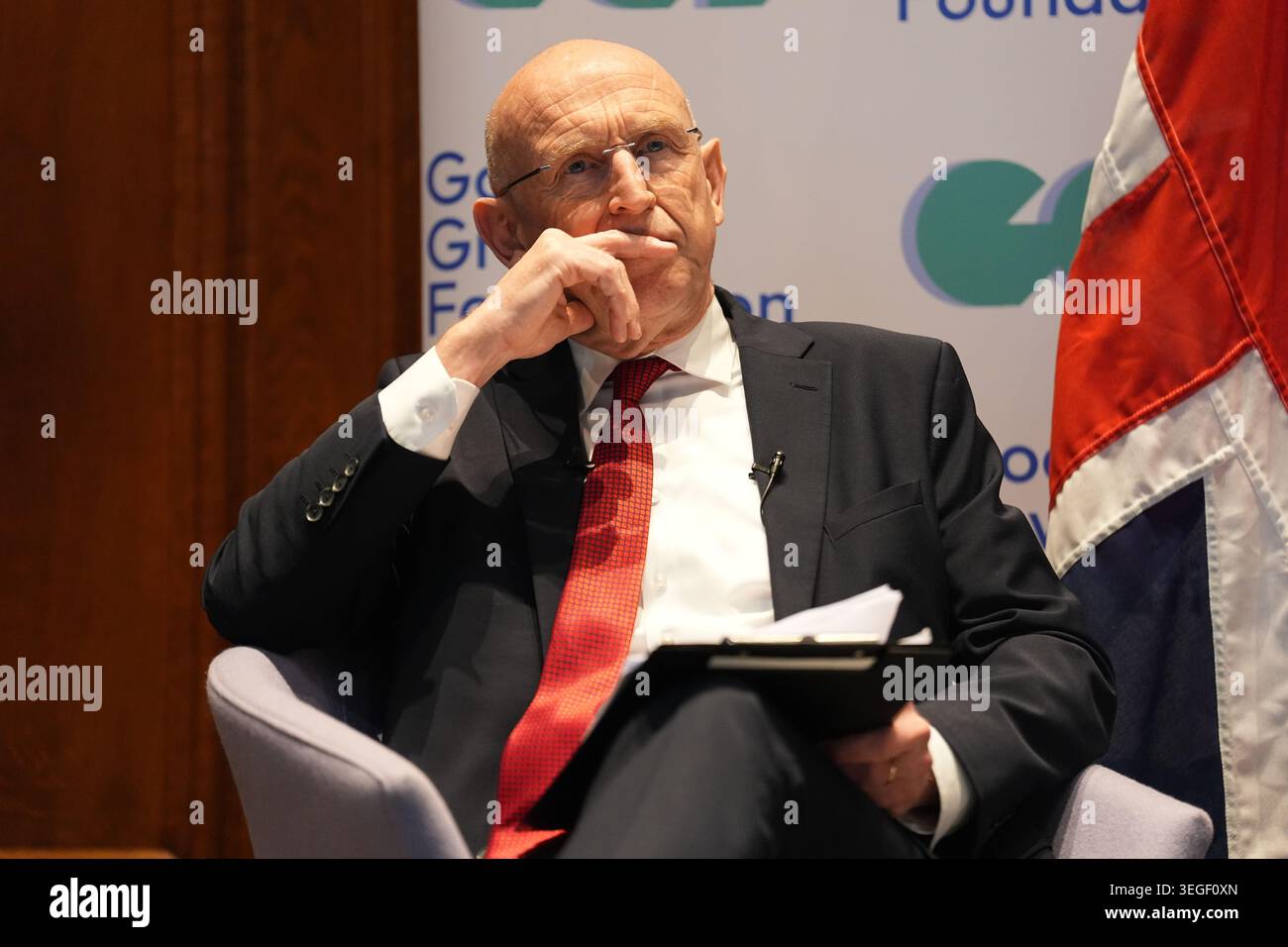 Defence Secretary John Healey during an event hosted by the Good Growth Foundation in London. Picture date: Tuesday May 19, 2026. Stock Photo