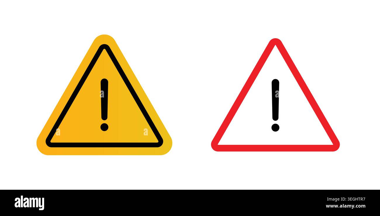 Error icon illustration. Pixel perfect vector graphics Stock Vector