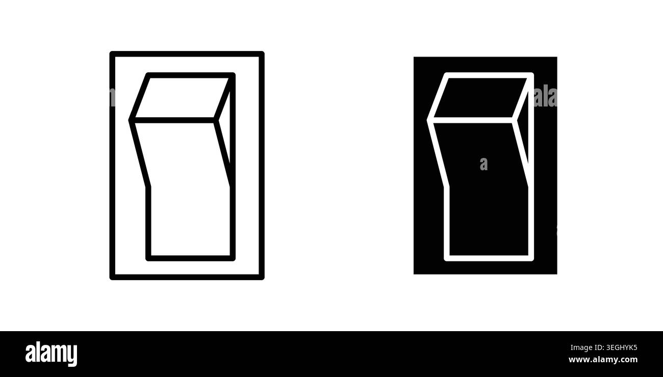 Switch icon illustration. Pixel perfect vector graphics Stock Vector