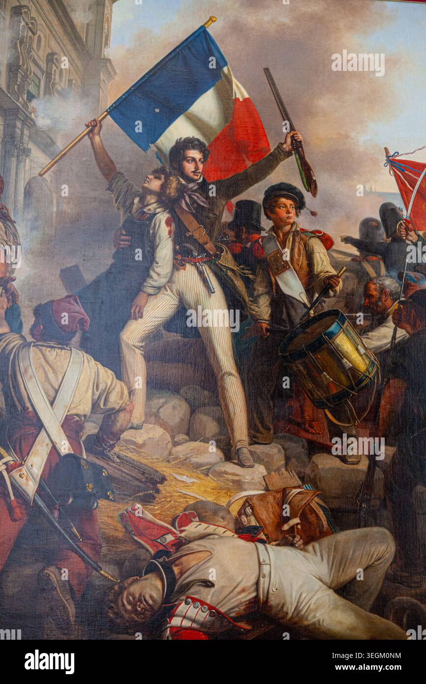 Paris uprising painting hi-res stock photography and images - Alamy