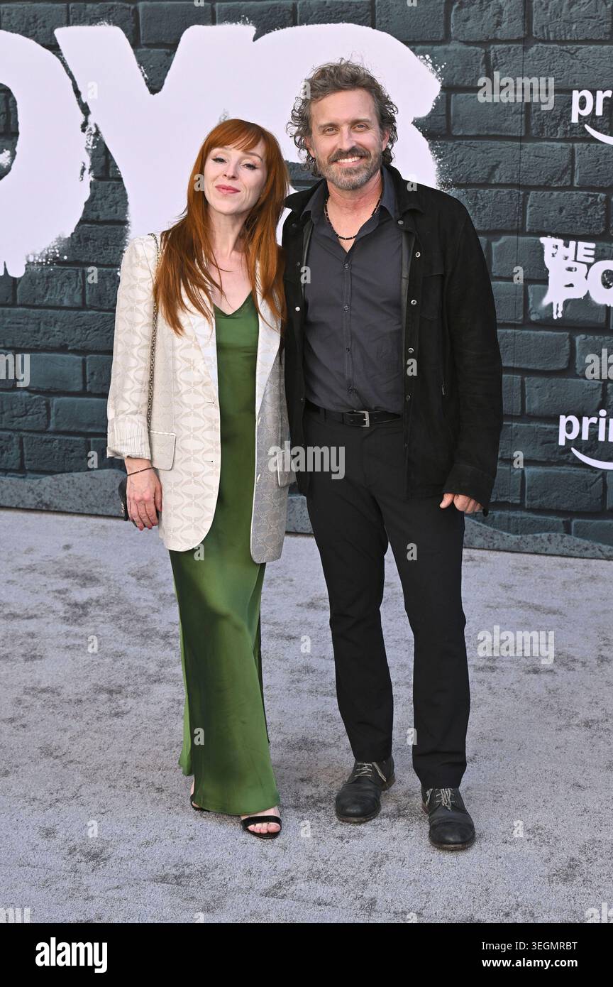 Rob Ruth Ruth Connell with husband Rob Benedict at the series finale event of ...