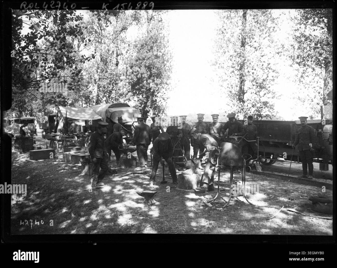 Image field forge operation world war i hi-res stock photography and ...