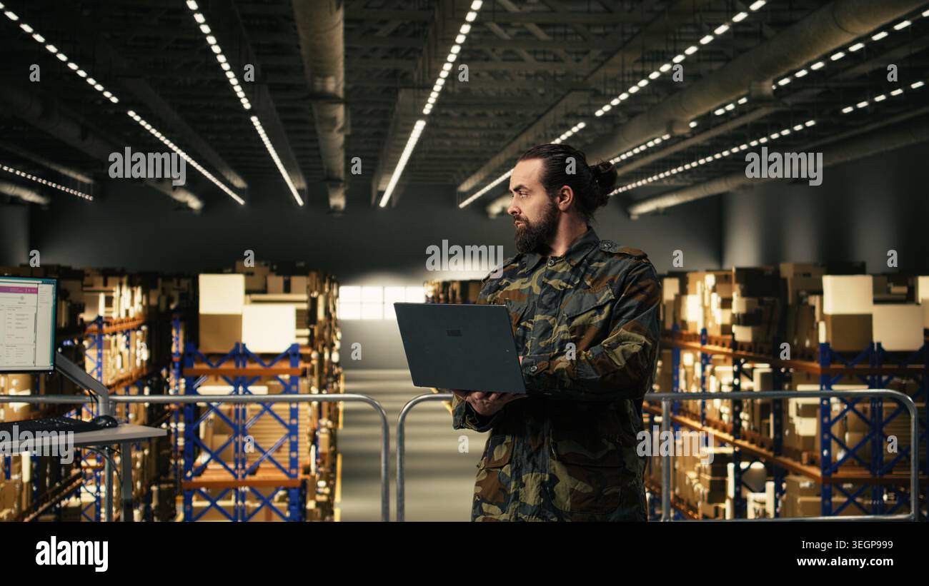 Military officer, defense logistics, distribution center operations ...