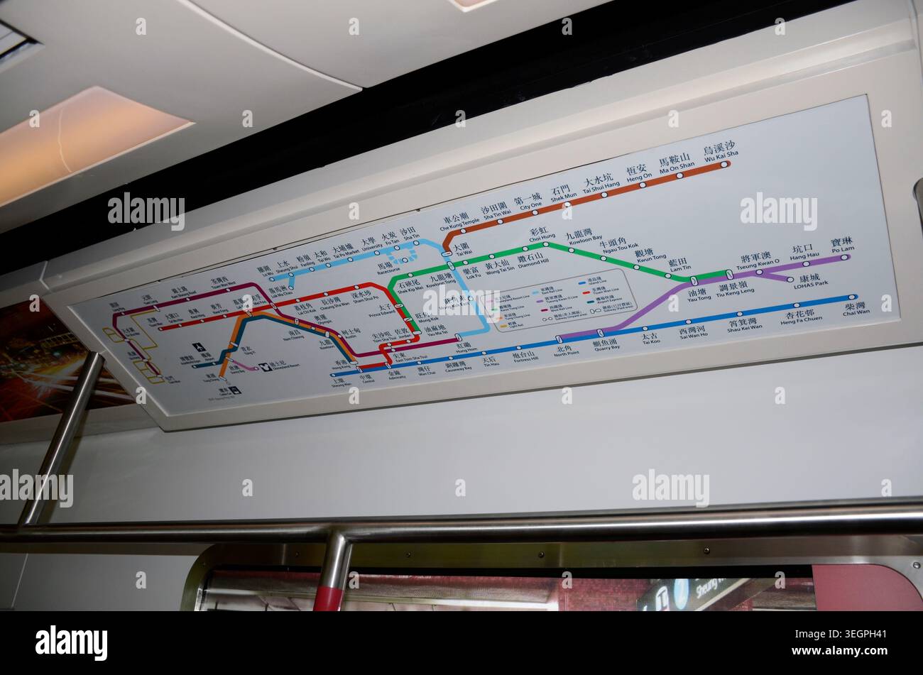 First Mtr Map Hong kong mtr system map hi-res stock photography and images - Alamy