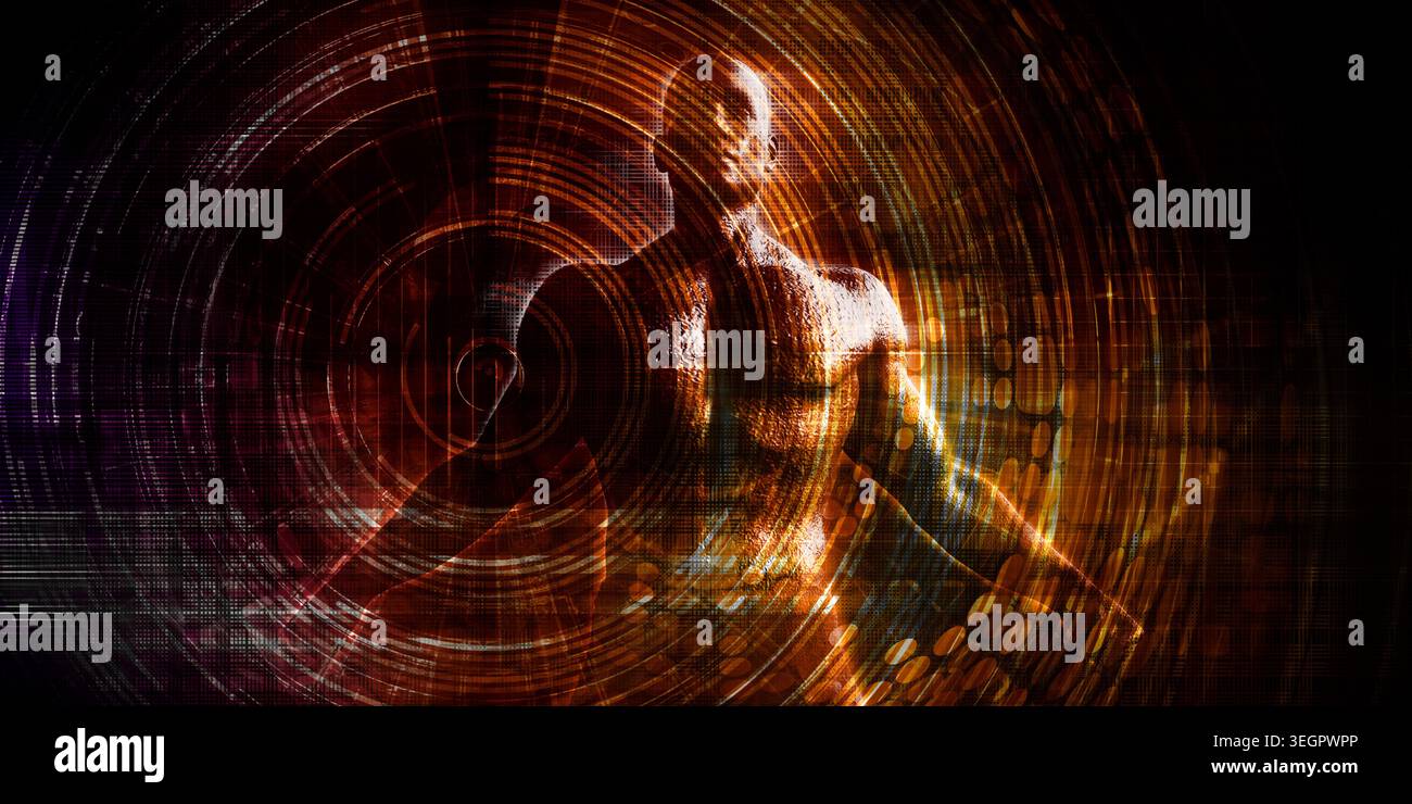 Artificial Intelligence Empowering Tomorrow’S Transformational Technology Landscape Worldwide Stock Photo