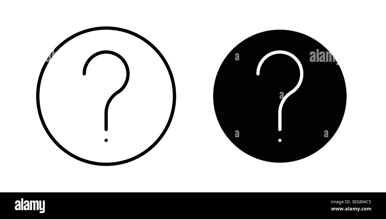 Help icon vector symbol graphics Stock Vector