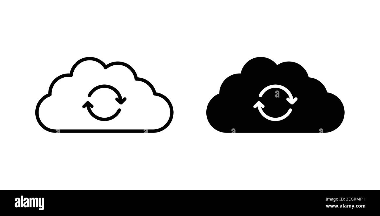 Backup icon vector symbol graphics Stock Vector