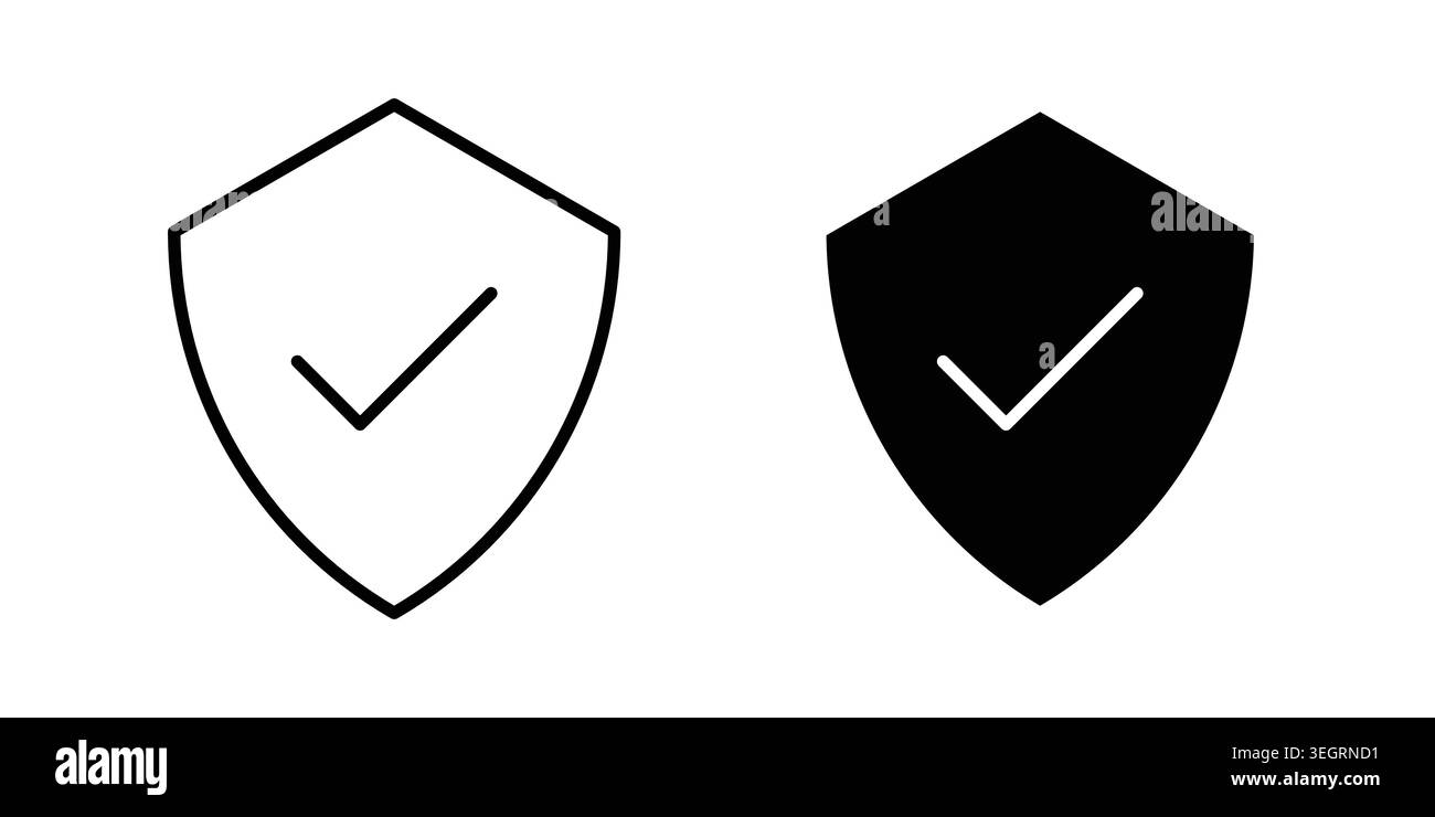 Safe icon vector symbol graphics Stock Vector