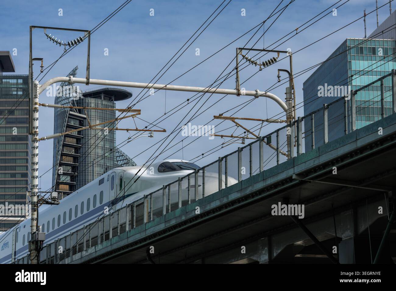 Nagoya, Japan - October 10, 2025: Nozomi Shinkanzen bullet train ...