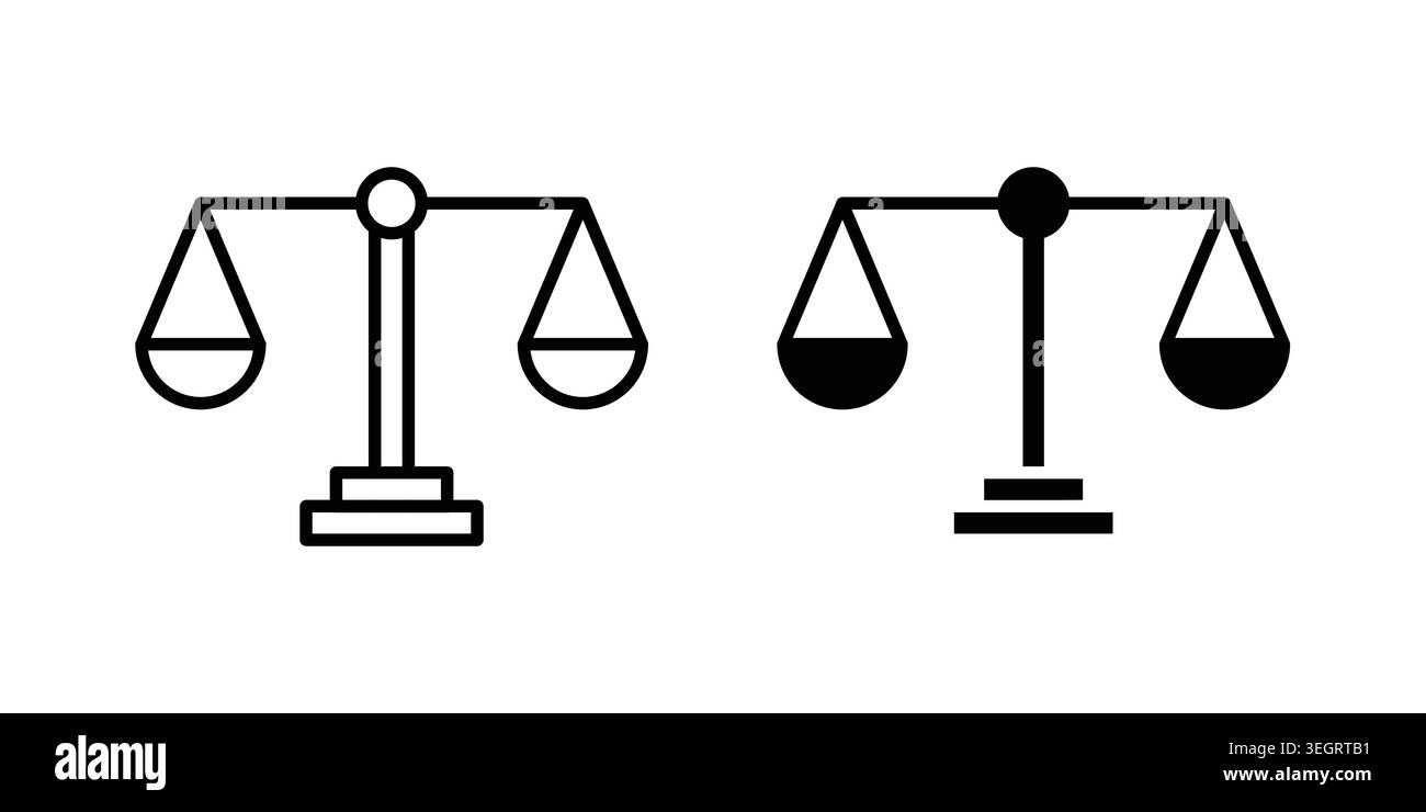 Ethics icon vector template set in black Stock Vector