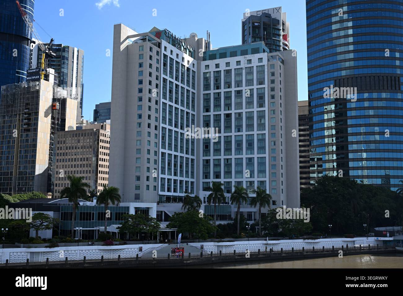 The Stamford Plaza Brisbane is seen in the CBD of Brisbane, Thursday ...