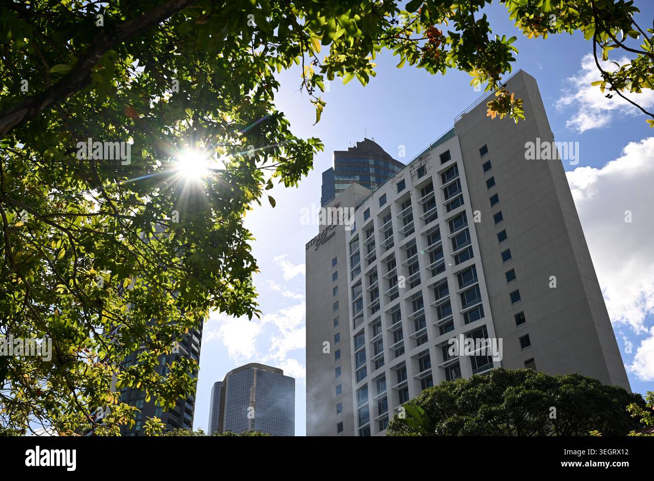 The Stamford Plaza Brisbane is seen in the CBD of Brisbane, Thursday ...