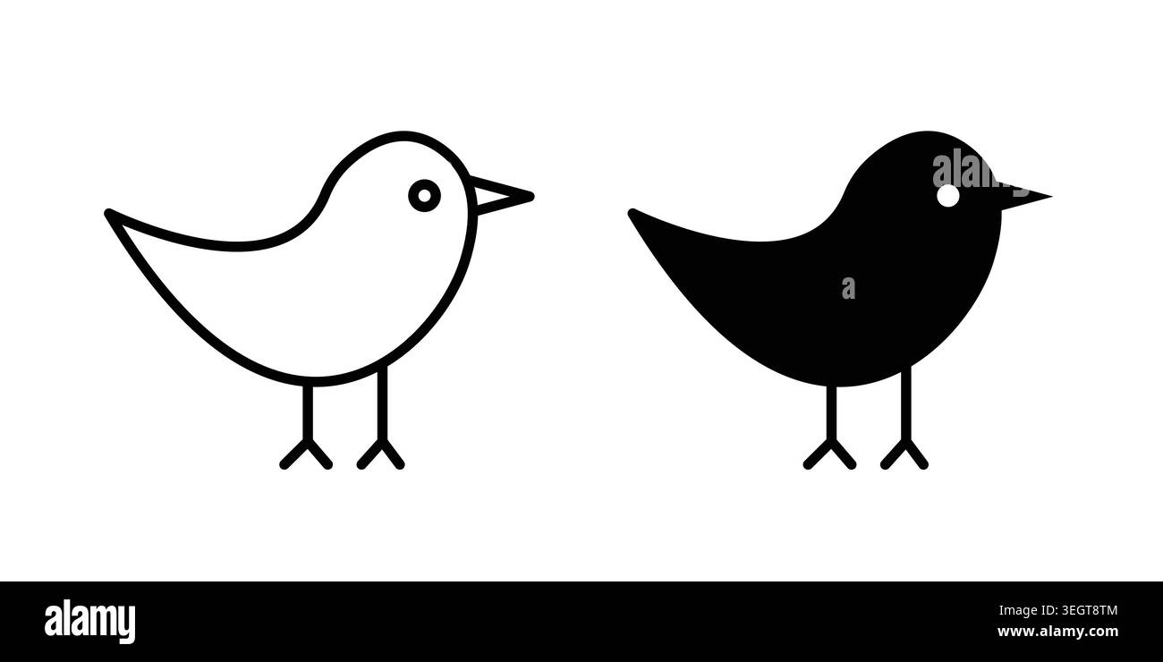 Crow icon Black and White Stock Photos & Images - Alamy