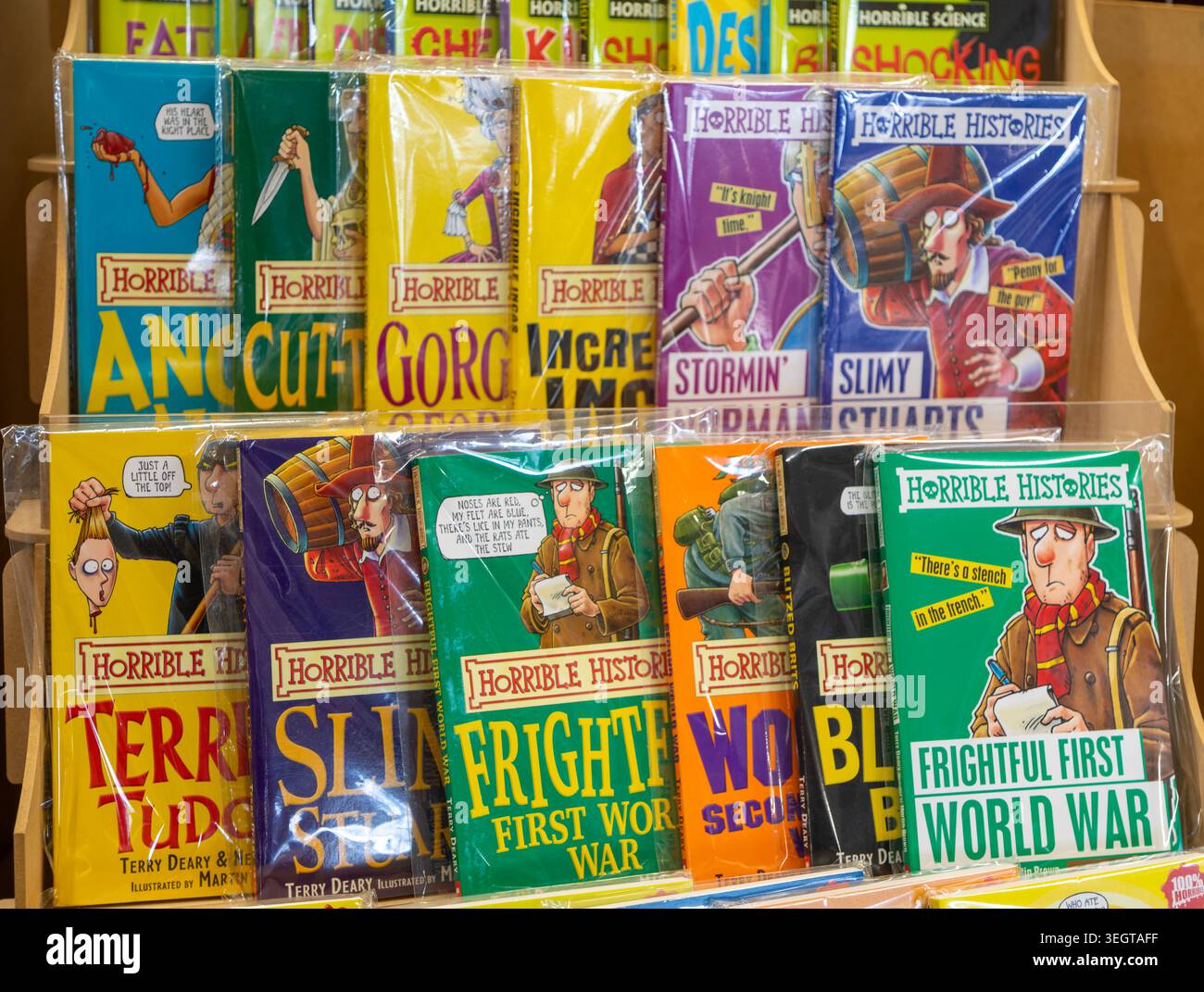 Horrible history books hi-res stock photography and images - Alamy