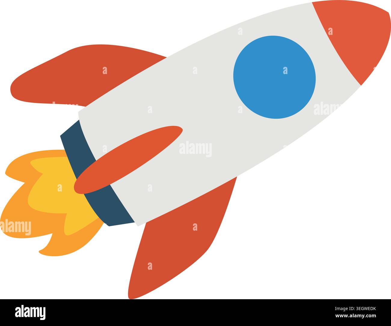 Nose cone of rocket Stock Vector Images - Alamy