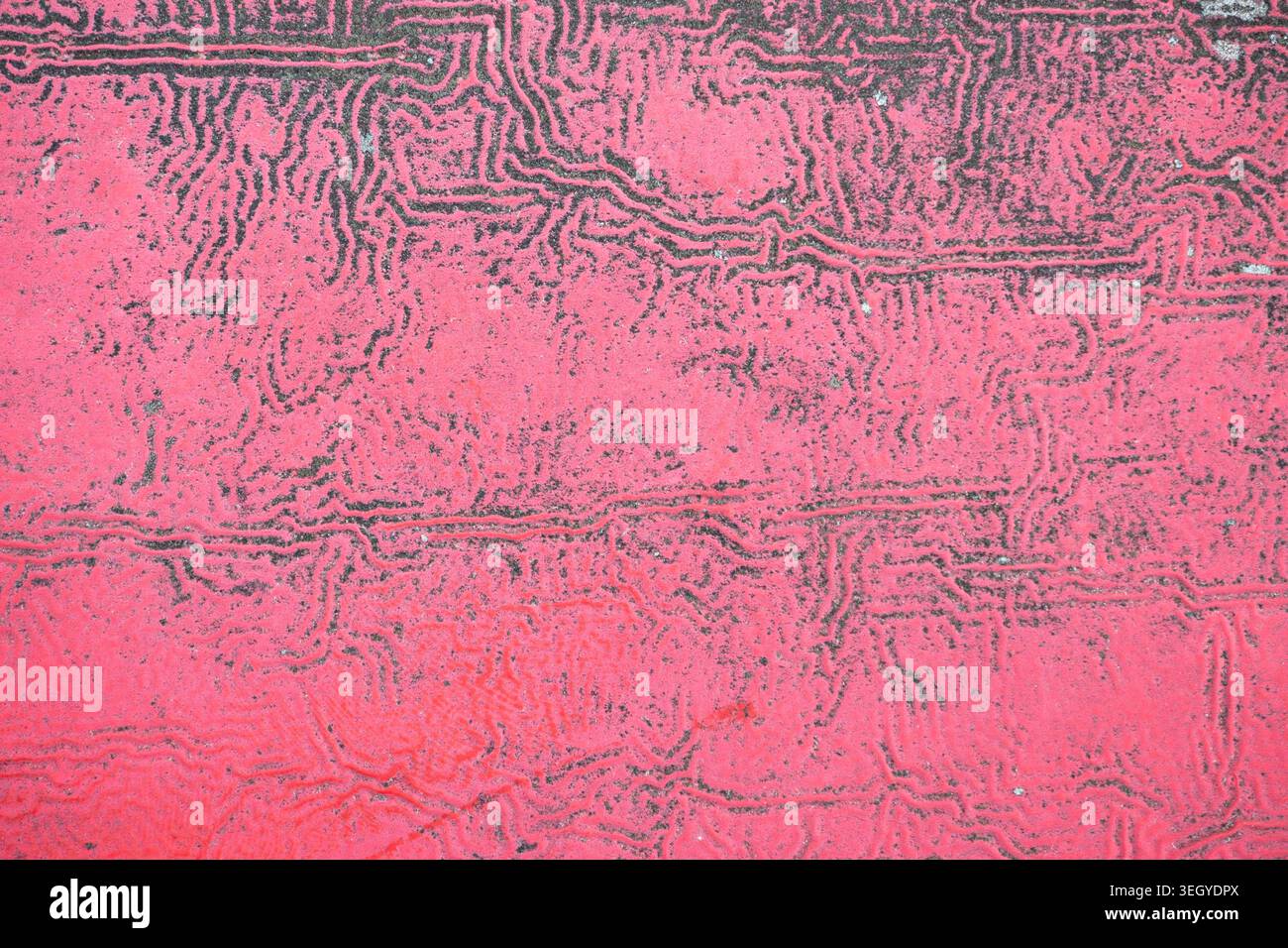 Peeling paint rust macro close up background image, bokeh authentic abstract Stock Photo