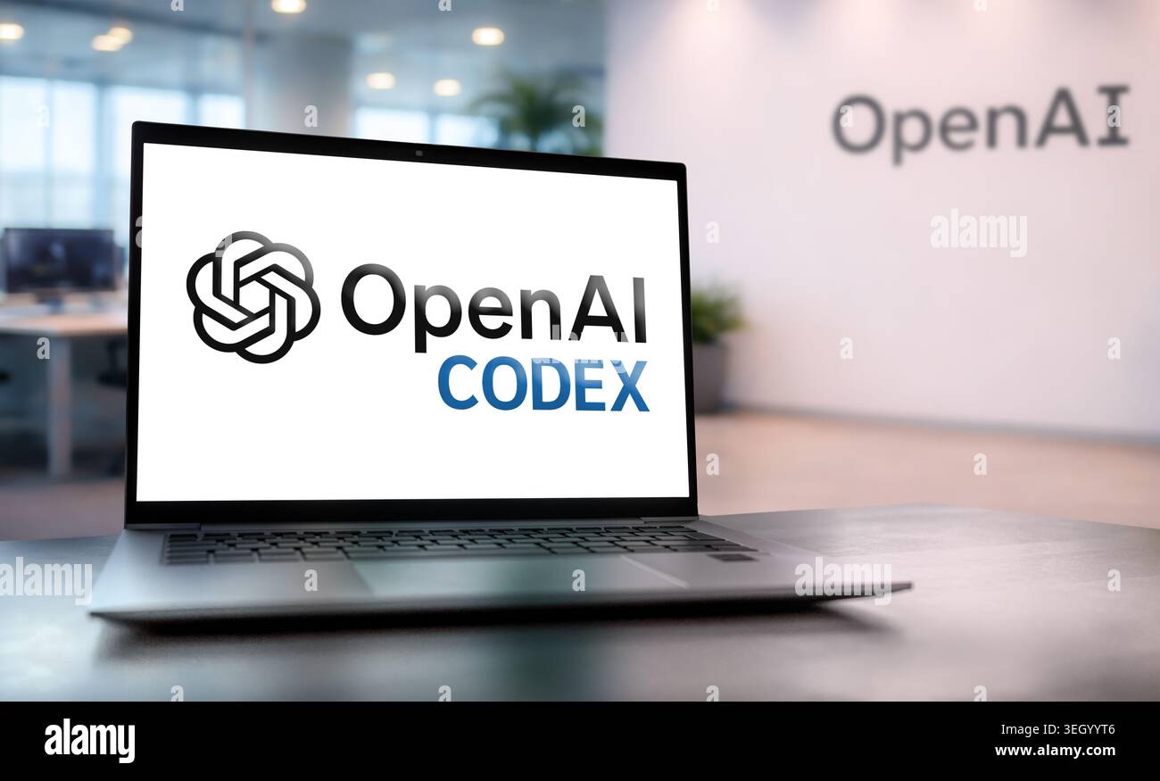 OpenAI Codex Agentic Software Stock Photo