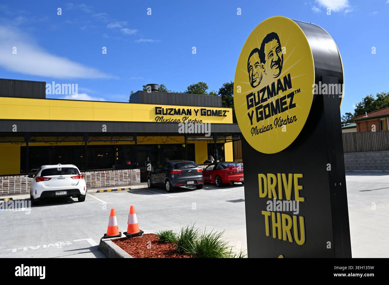 A general view of a Guzman y Gomez restaurant in Brisbane, Friday, May ...