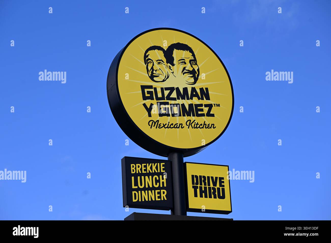 A general view of a Guzman y Gomez restaurant in Brisbane, Friday, May ...