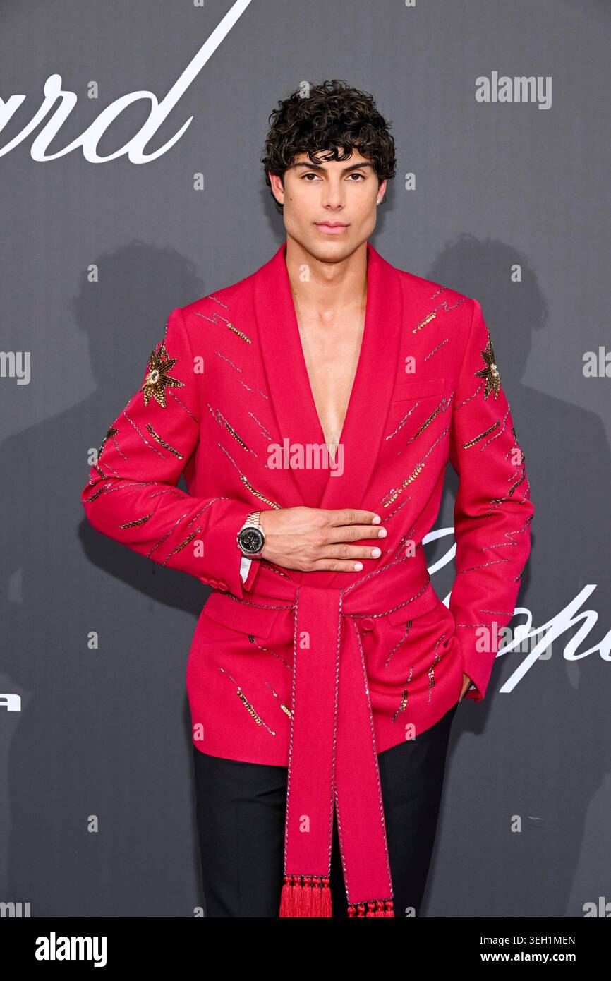 Luca Castellani 79th Cannes Film Festival amfAR red carpet - part 1 ...