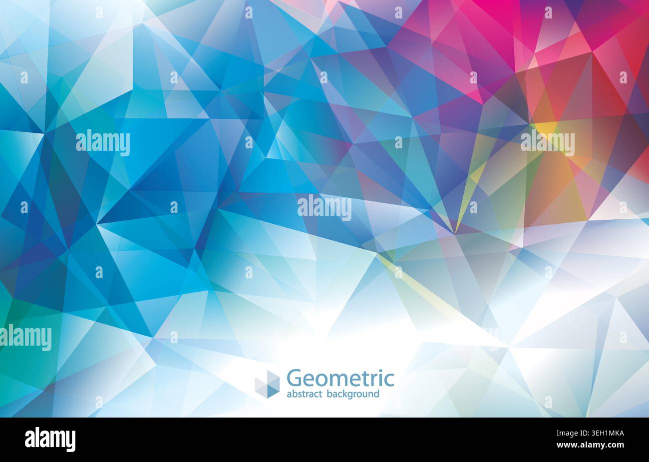 Geometric Modern Colors Abstract Background Stock Vector Image & Art ...