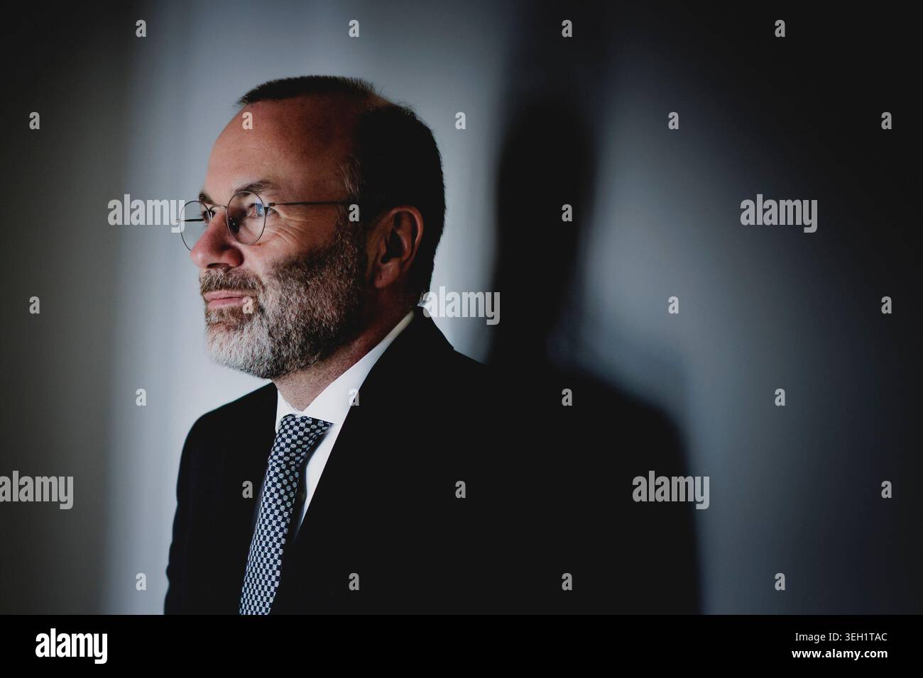 Manfred Weber, Head of the EVP Group in the European Parliament, poses ...