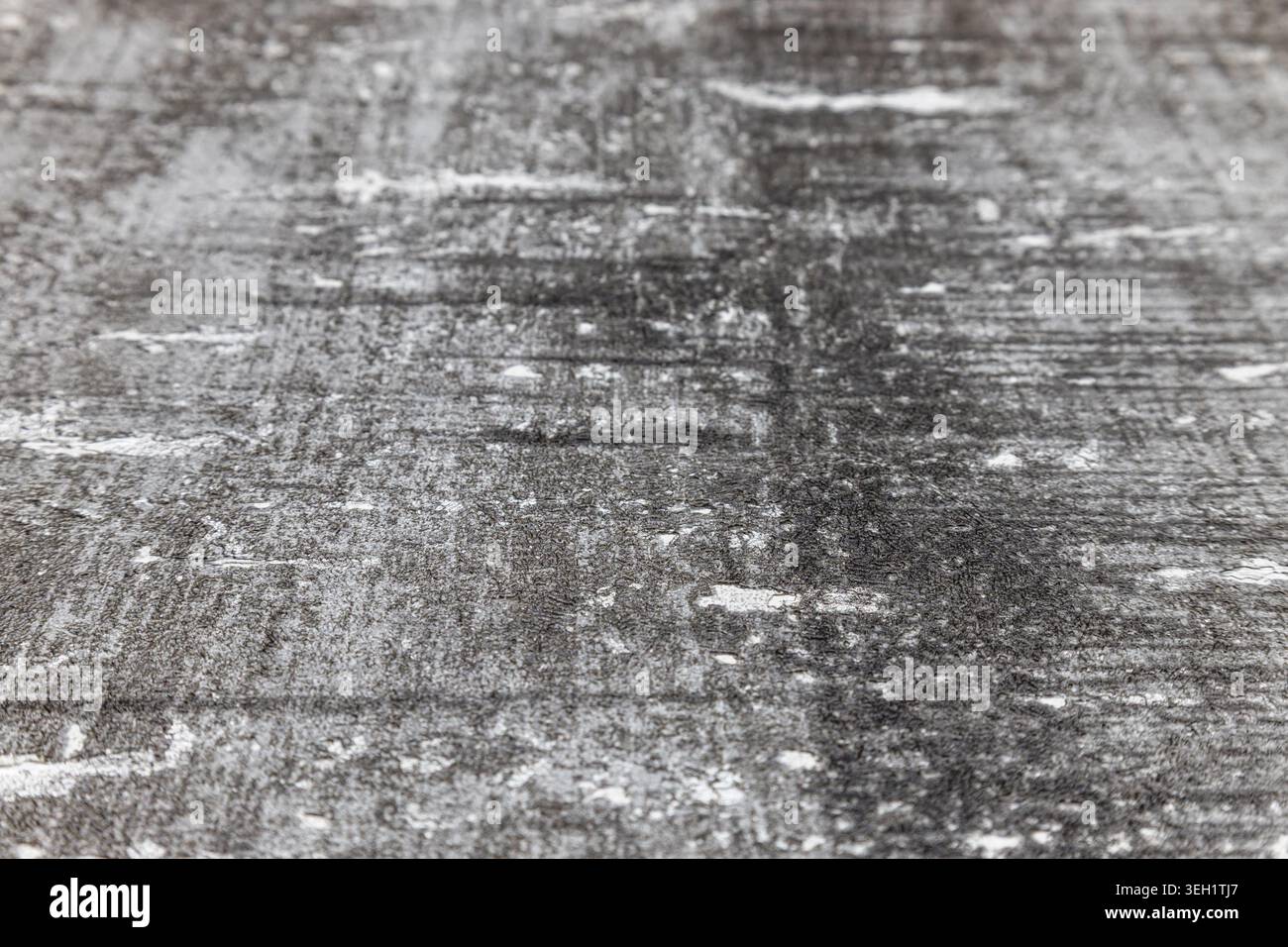 Dark distressed grunge texture background with scratches Stock Photo