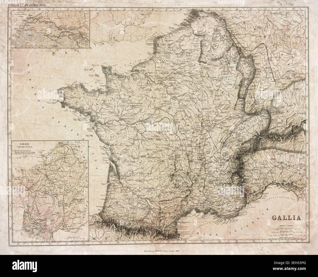 Antique map of france hi-res stock photography and images - Alamy