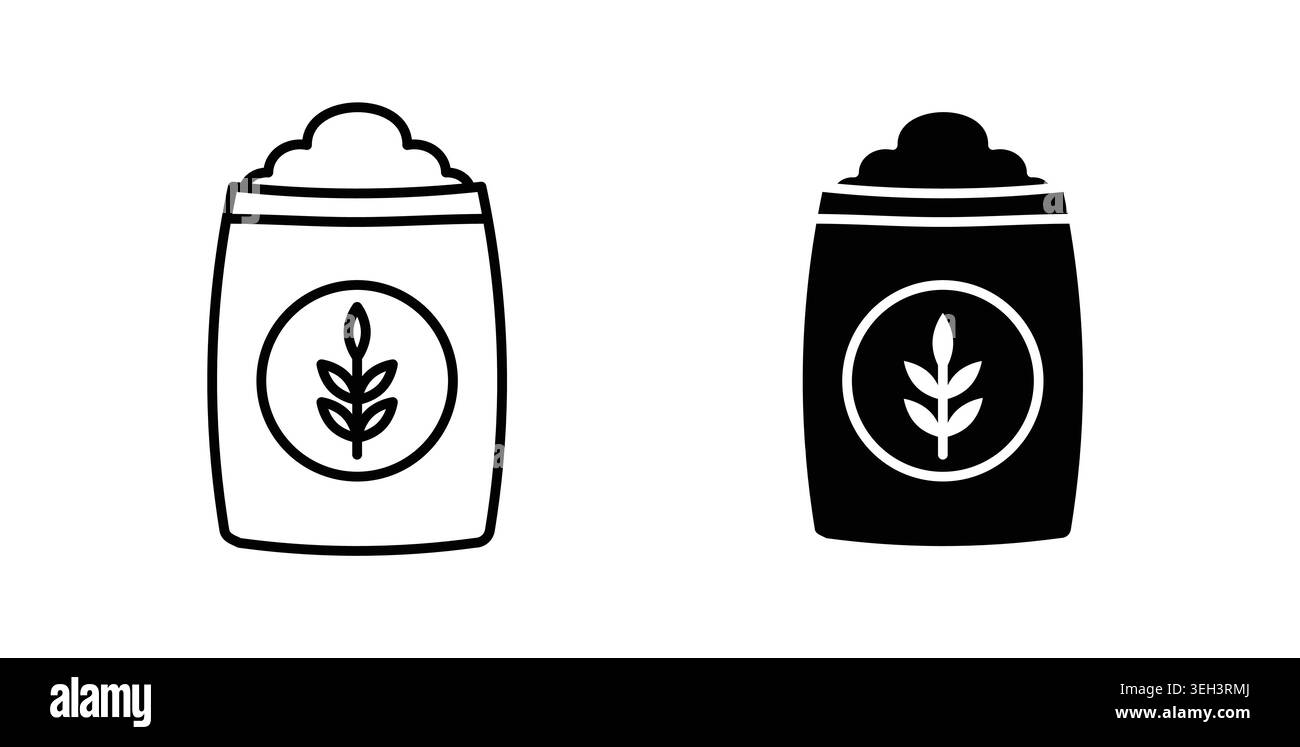 Fertilizer icon symbol. Flat Vector illustration Stock Vector