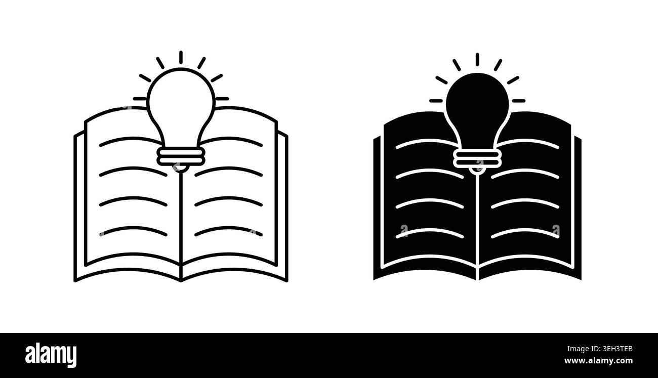 Knowledge icon symbol. Flat Vector illustration Stock Vector Image ...