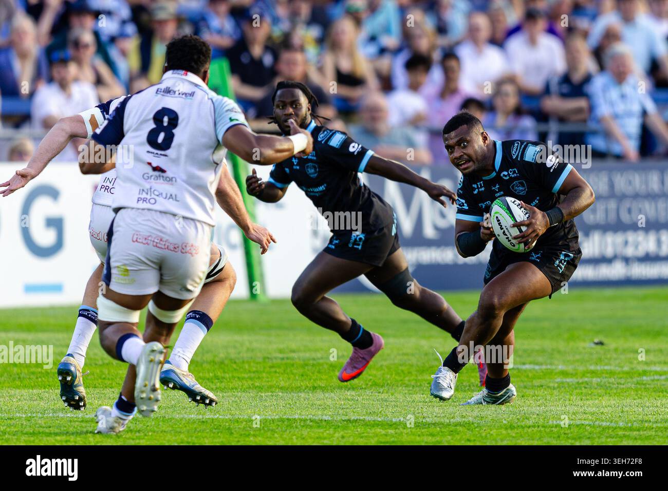 Bedford, England, 22 May 2026 Api Bavadra of Coventry Rugby is ...