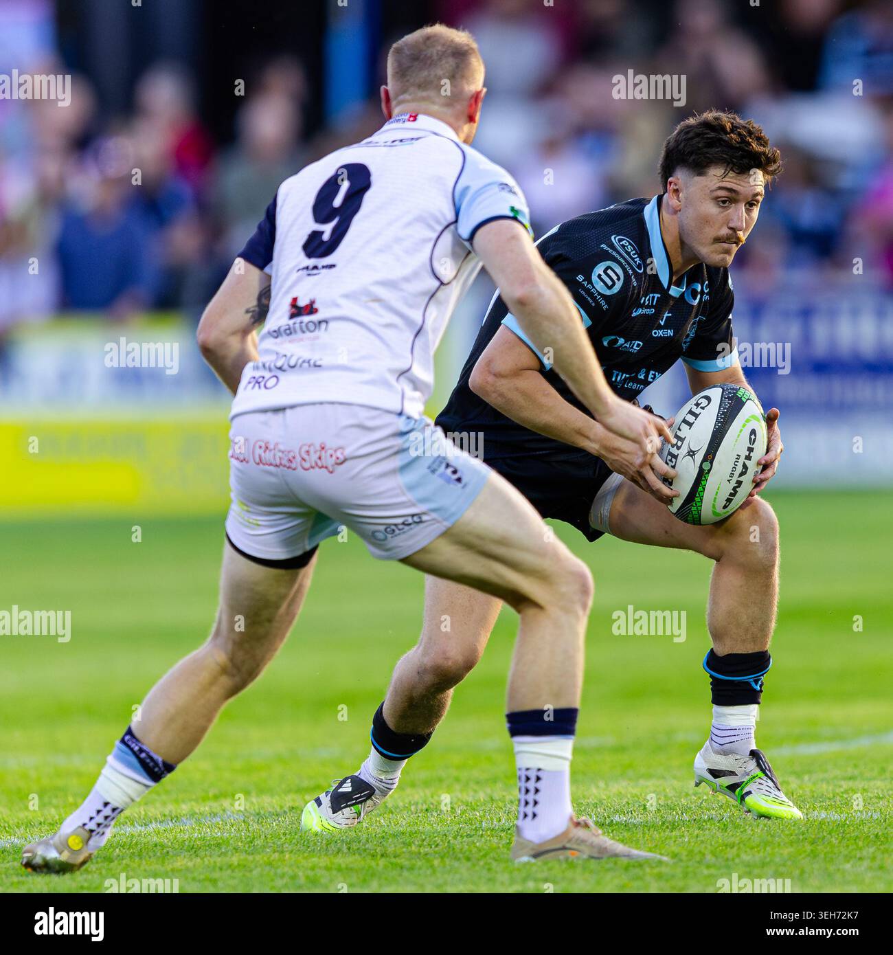 Bedford, England, 22 May 2026 Josh Thomas of Coventry Rugby is ...